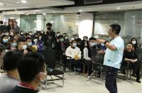 葉銘CEO訪問了武漢火蝠電商！